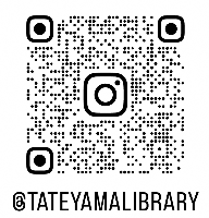 立山図書館インスタグラムQRコード