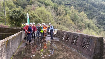 白岩砂防堰堤を含む砂防施設群は現在、世界遺産登録を目指しています