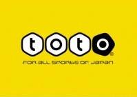 toto FOR ALL SPORTS OF JAPANと書かれたロゴマーク