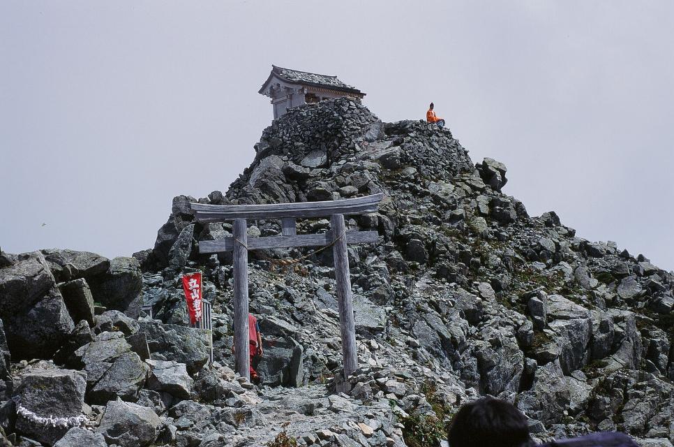雄山山頂